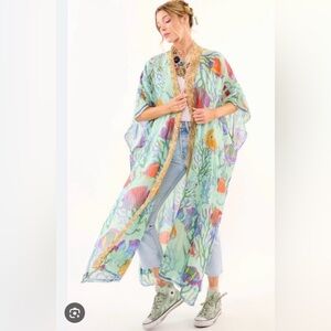 Aratta Ocean Breeze Kimono NWT OS
